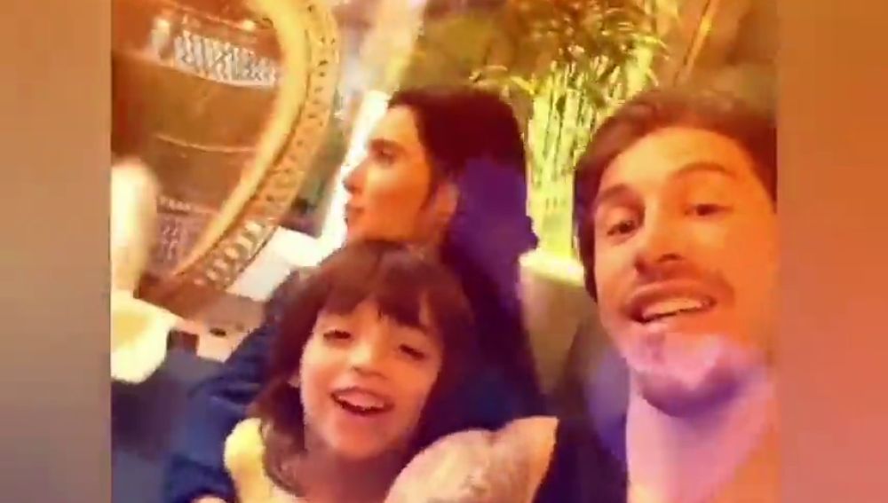 Sergio Ramos puede haber desvelado en Instagram el nombre y el sexo de su próximo bebé