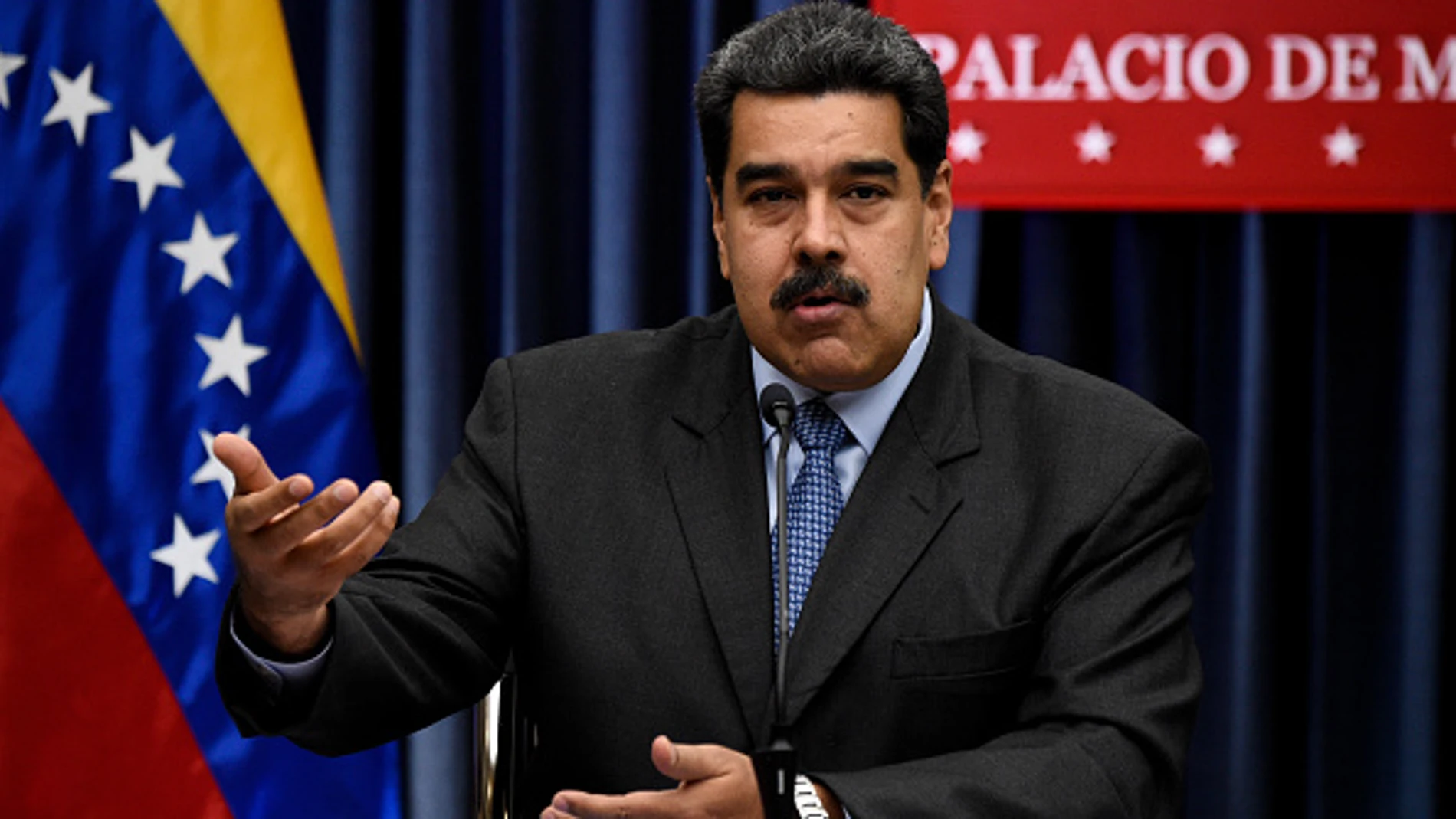 Nicolás Maduro en el Palacio de Miraflores Nicolás Maduro en el Palacio de Miraflores