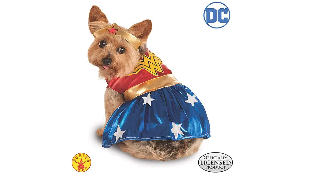 Disfraz perro Wonder Woman Disfraz perro Wonder Woman