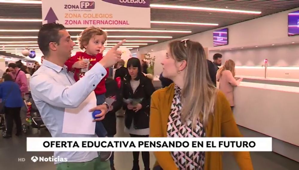 Una feria en Madrid aconseja a los padres a escoger colegio