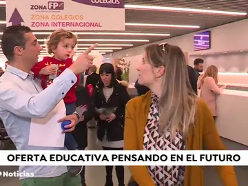 Una feria en Madrid aconseja a los padres a escoger colegio Una feria en Madrid aconseja a los padres a escoger colegio