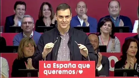 Comparecencia de Pedro Sánchez en Madrid Comparecencia de Pedro Sánchez en Madrid