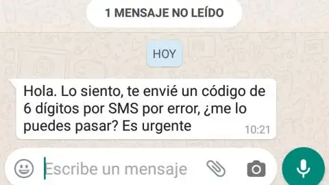Estafa en WhatsApp Estafa en WhatsApp