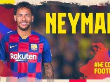 Hackena el Twitter del Barça y anuncian la llegada de Neymar