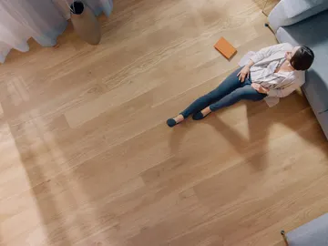 Comedor con parquet Comedor con parquet