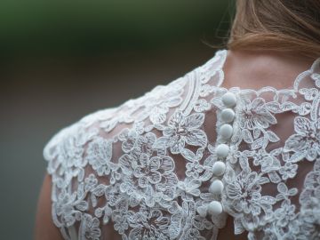 Mujer vestida de novia