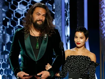 Jason Momoa y Zoë Kravitz en los Oscar Jason Momoa y Zoë Kravitz en los Oscar