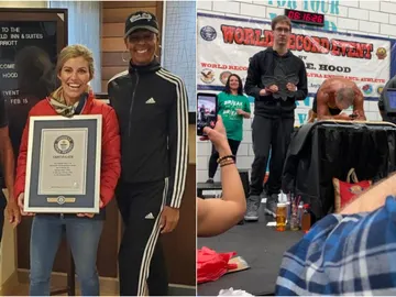 George Hood y su increíble récord haciendo la plancha abdominal George Hood y su increíble récord haciendo la plancha abdominal