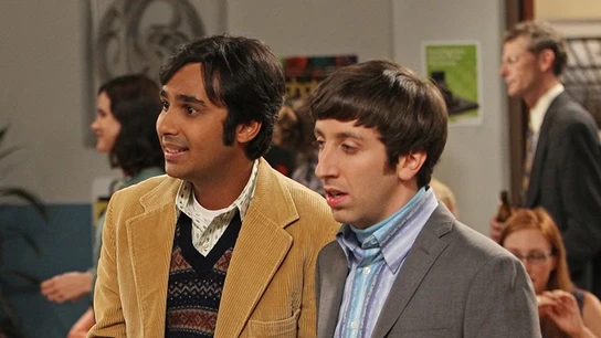 Kunal Nayyar y Simon Helberg como Raj y Howard en 'The Big Bang Theory' Kunal Nayyar y Simon Helberg como Raj y Howard en 'The Big Bang Theory'