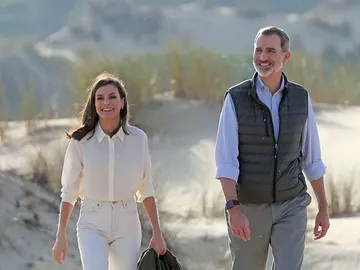 Los Reyes de España en Doñana Los Reyes de España en Doñana