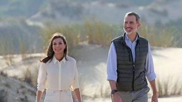 Los Reyes de España en Doñana Los Reyes de España en Doñana