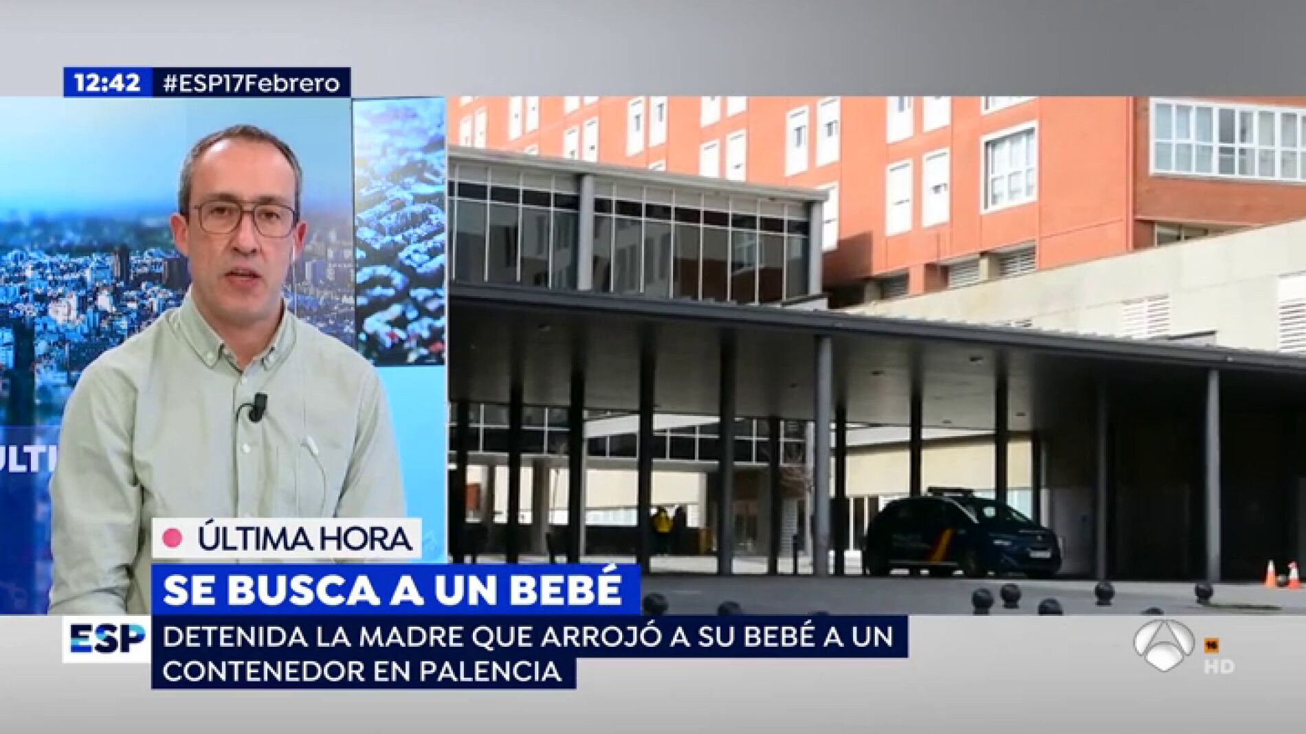 Se busca a un beb&eacute;.