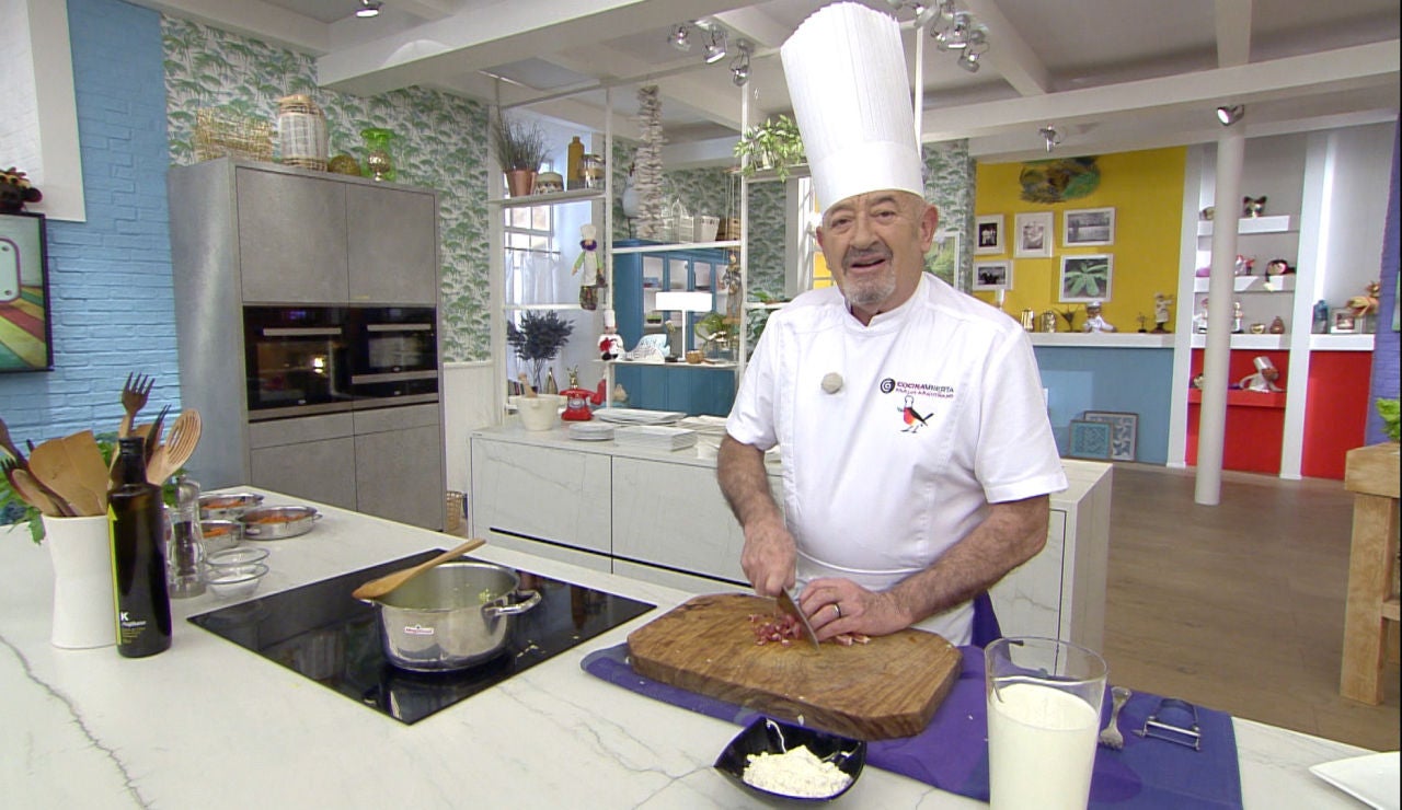 La receta más barata que Karlos Arguiñano improvisa durante el programa