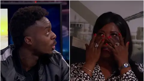 Iñaki Williams y su madre Iñaki Williams y su madre
