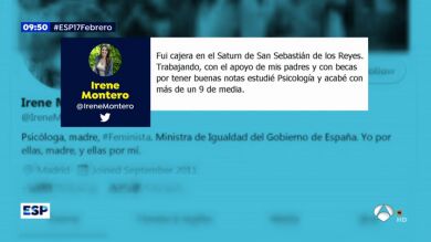 El polémico pasado como cajera de supermercado de la ministra Irene Montero