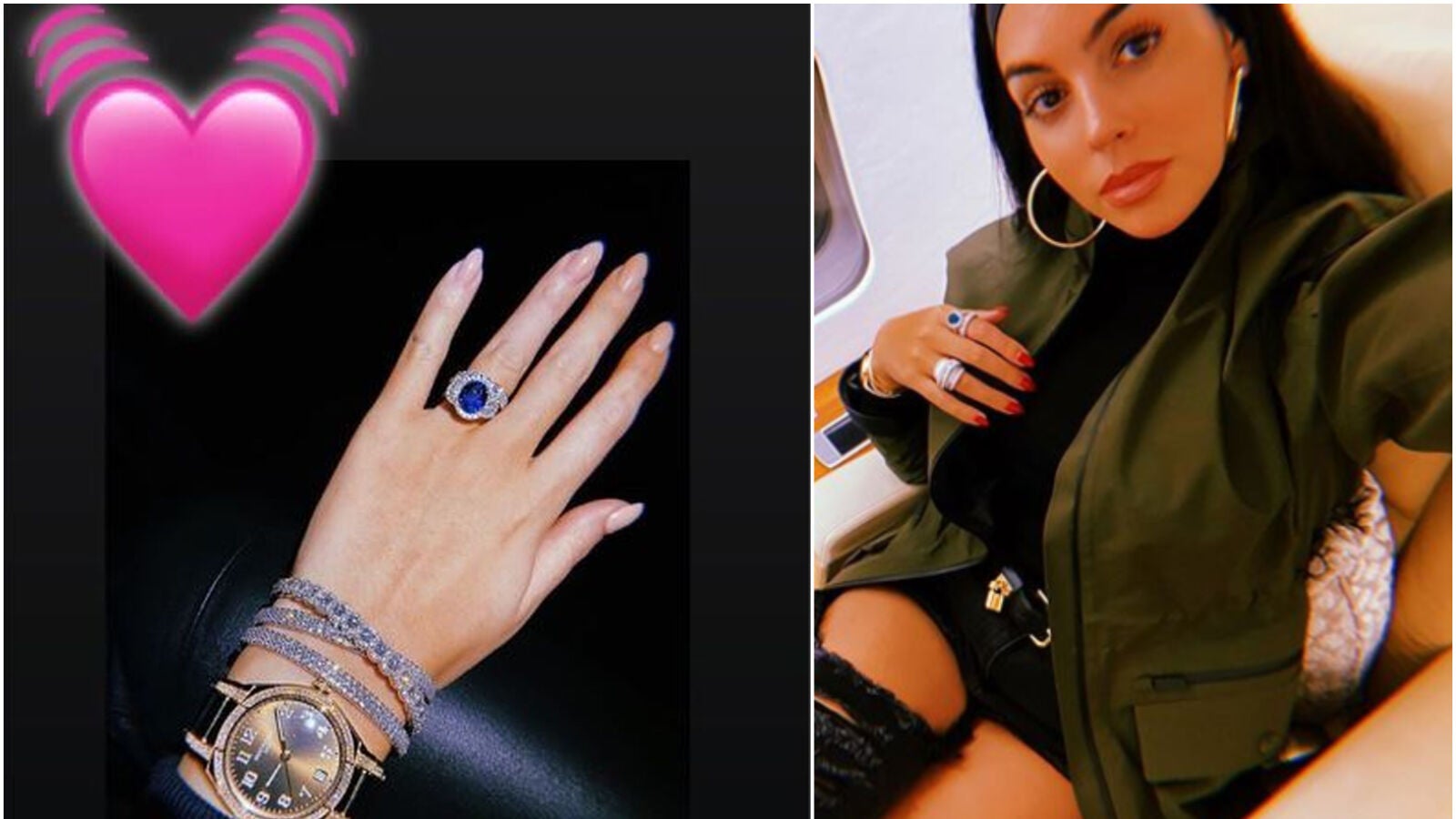 La desorbitante cantidad de dinero en joyas que luce Georgina Rodríguez en una sola mano