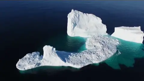 Un iceberg de 300 kilómetros cuadrados se desprende de un glaciar antártico Un iceberg de 300 kilómetros cuadrados se desprende de un glaciar antártico
