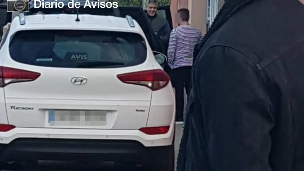 George Clooney en La Palma George Clooney