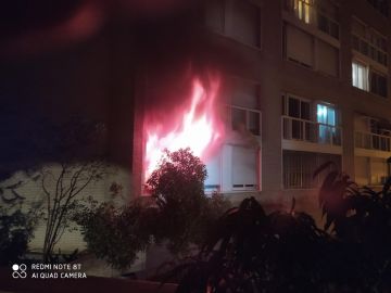 Incendio en Barcelona en el que 15 personas han resultado heridas