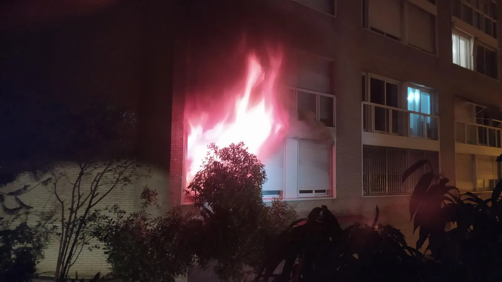 Incendio Barcelona