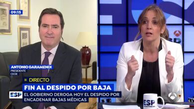 Rifirrafe entre Garamendi y Tania Sánchez: 