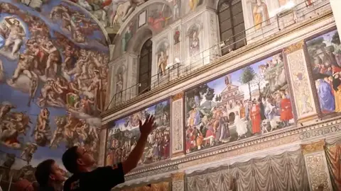 Después de 400 años se podrán ver durante una semana los diez tapices de Rafael en la Capilla Sixtina Después de 400 años se podrán ver durante una semana los diez tapices de Rafael en la Capilla Sixtina