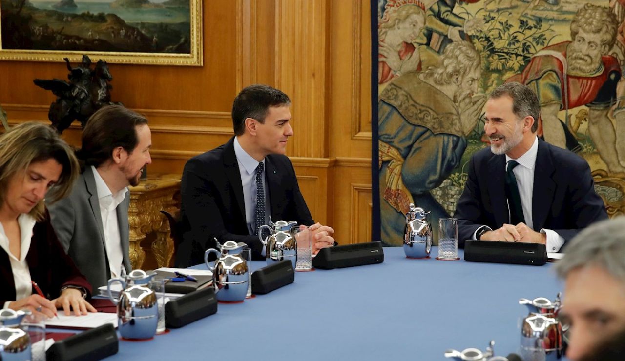 El Rey preside el Consejo de Ministros
