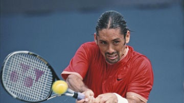 Marcelo Ríos, en su época como tenista