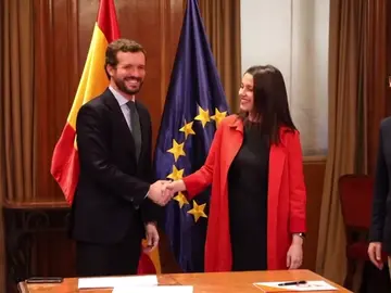 Pablo Casado e Inés Arrimadas Pablo Casado e Inés Arrimadas