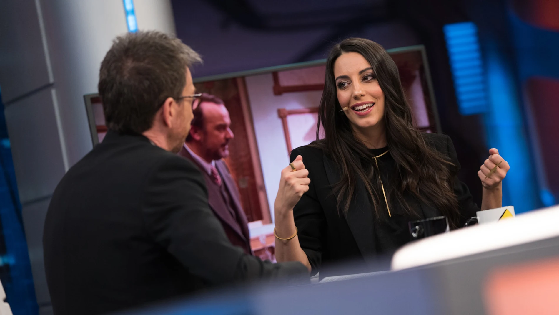 Almudena Cid, emocionada en 'El Hormiguero 3.0' al recordar cómo fue su final en la gimnasia