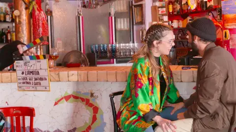 El fogoso reencuentro de Lucía Martín Abello y Jonás Berami en #Luimelia El fogoso reencuentro de Lucía Martín Abello y Jonás Berami en #Luimelia