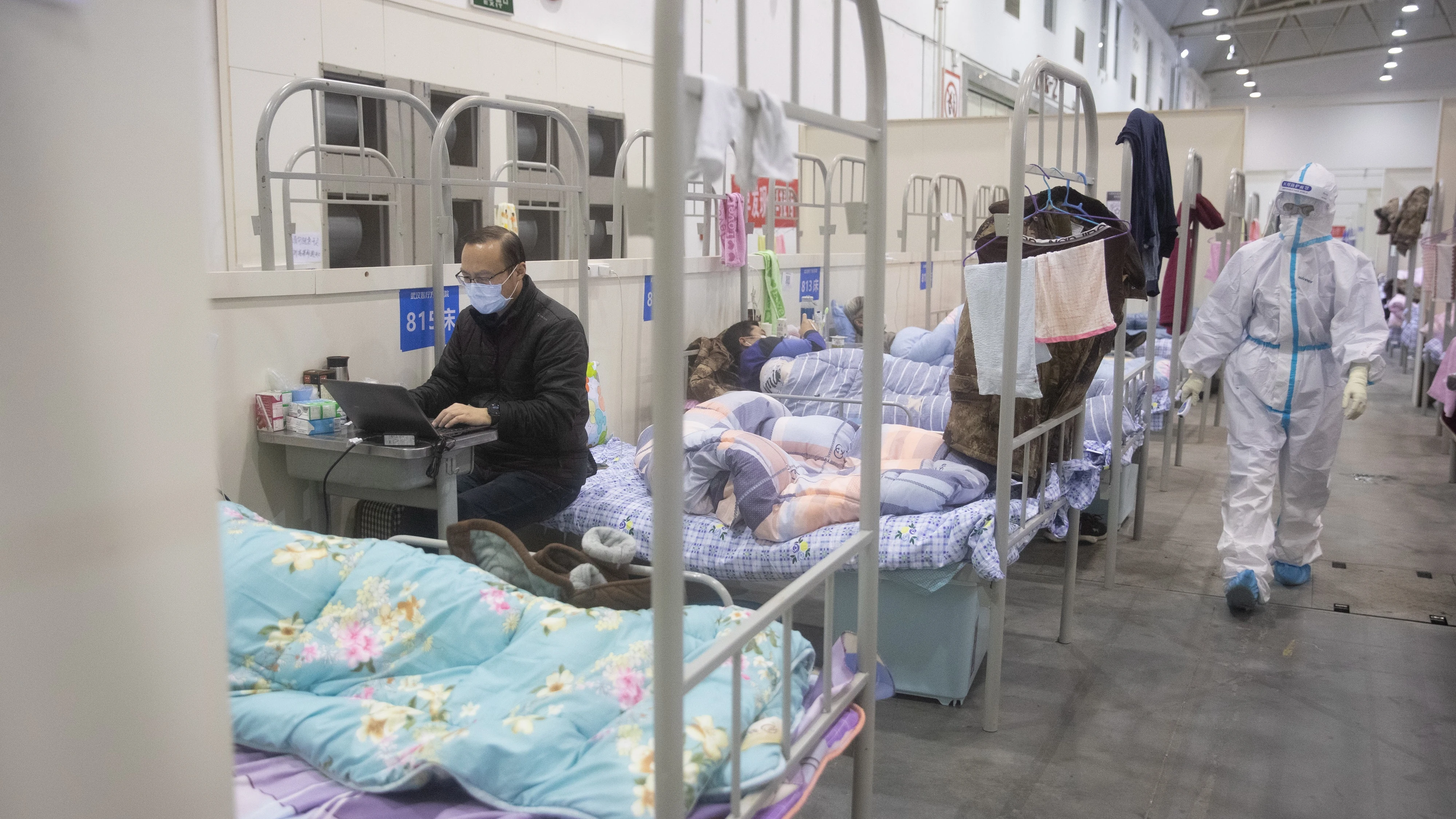 Coronavirus hospital en China Coronavirus hospital en China