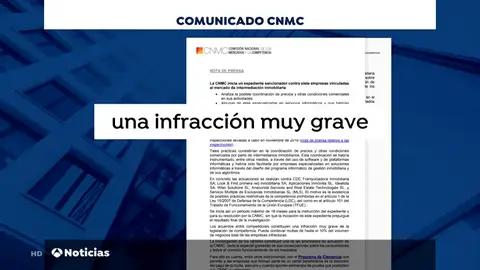 Competencia abre expediente a Idealista y otros seis portales inmobiliarios por encarecer el valor de las viviendas artificialmente Competencia abre expediente a Idealista y otros seis portales inmobiliarios por encarecer el valor de las viviendas artificialmente