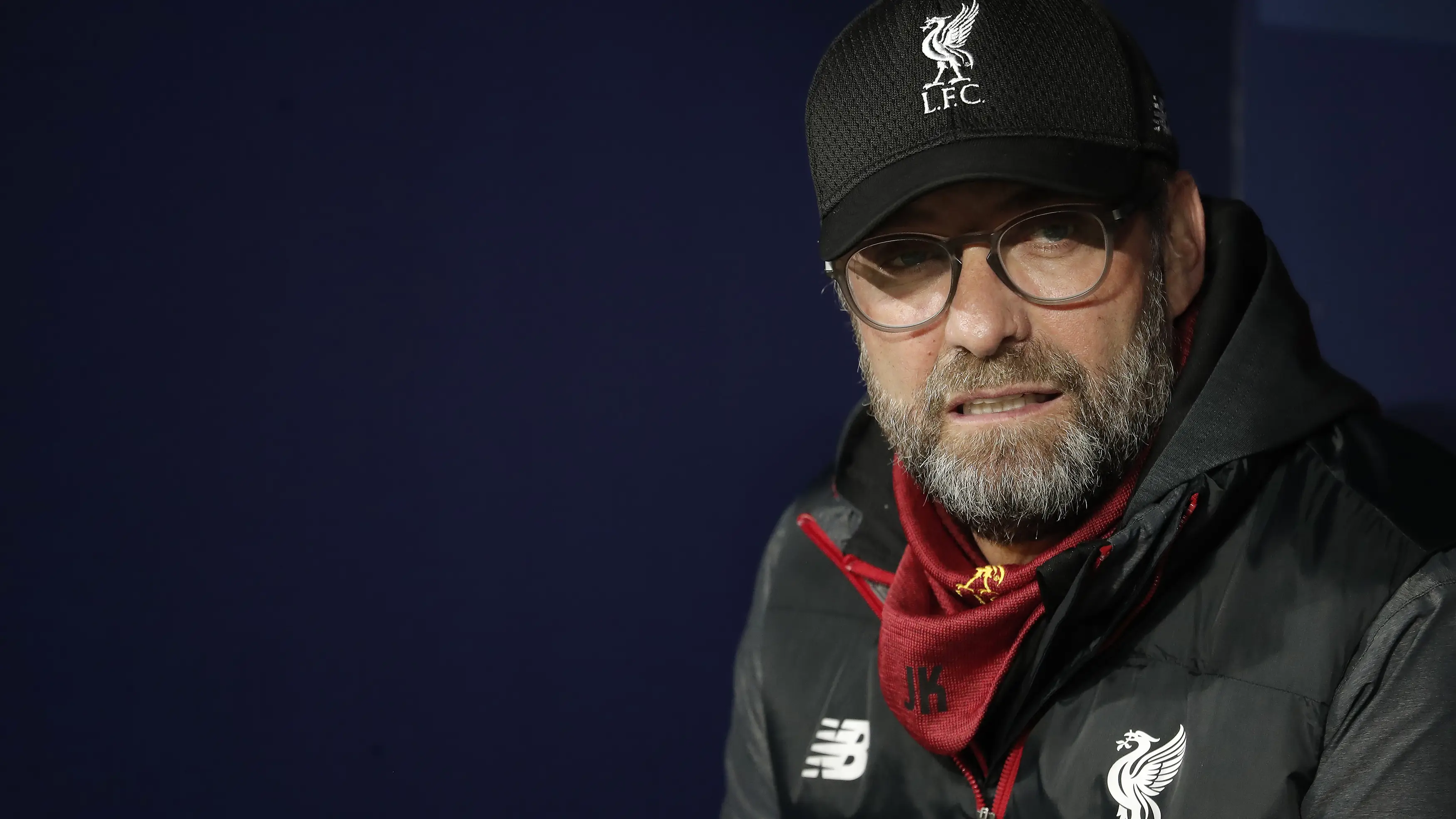 J&uuml;rgen Klopp en el baquillo durante el partido contra el Atl&eacute;tico de Madrid
