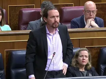 Tenso rifirrafe entre Iglesias y Prohens en el Congreso: "Que estemos hablando de niñas prostituidas y ustedes se descojonen dice mucho de su nivel moral" Tenso rifirrafe entre Iglesias y Prohens en el Congreso: "Que estemos hablando de niñas prostituidas y ustedes se descojonen dice mucho de su nivel moral"