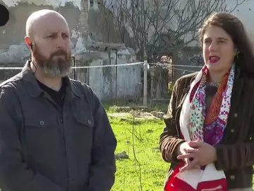 Padre y abogada del joven muerto al caerle un muro encima Padre y abogada del joven muerto al caerle un muro encima