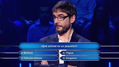 Juanra Bonet flipa con todos los amigos de Jero Hernández en '¿Quién quiere ser millonario?'