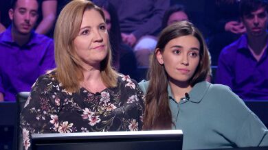  El error con las matemáticas de Ana Pérez y su hija las deja con 1.500 euros en '¿Quién quiere ser millonario?'