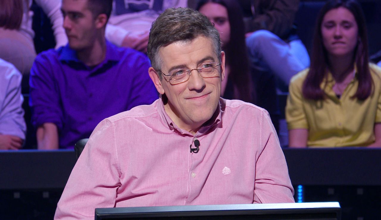 "Hay que arriesgarse": Jero Hernández se atreve a luchar por los 50.000 euros en '¿Quién quiere ser millonario?' "Hay que arriesgarse": Jero Hernández se atreve a luchar por los 50.000 euros en '¿Quién quiere ser millonario?'