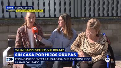 Pepi, una madre que se ha quedado sin casa porque sus propios hijos la han okupado