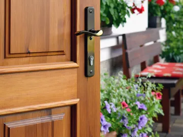 Puerta de madera Puerta de madera