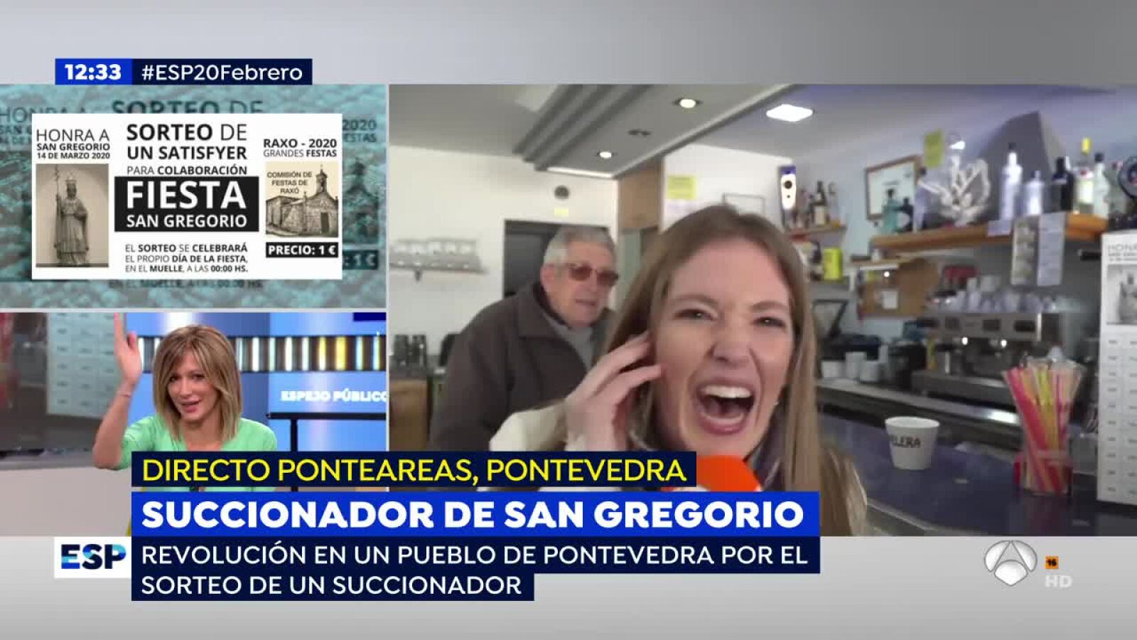 Susanna Griso participa en el sorteo de un Satisfyer en Galicia