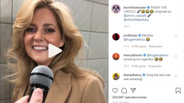 Pantallazo del perfil de Instagram de @kevinfreshwater