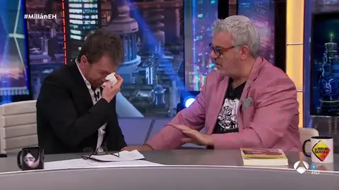 El ataque de risa de Pablo Motos con una anécdota de Millán Salcedo en 'El Hormiguero 3.0' El ataque de risa de Pablo Motos con una anécdota de Millán Salcedo en 'El Hormiguero 3.0'