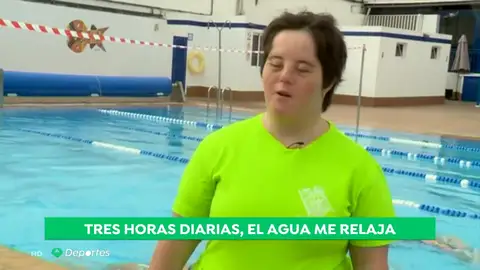 Camino Álvarez, la primera nadadora de sincronizada con 'síndrome de Down' federada en España: "Me gusta el agua desde que nací" Camino Álvarez, la primera nadadora de sincronizada con 'síndrome de Down' federada en España: "Me gusta el agua desde que nací"
