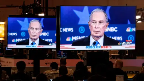 Todos los candidatos democráticos contra Michael Bloomberg Todos los candidatos democráticos contra Michael Bloomberg