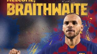 Braithwaite, nuevo jugador del FC Barcelona