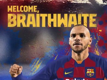Braithwaite, nuevo jugador del FC Barcelona