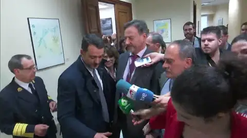 La salida "escoltada" de Dolores Delgado tras su examen para la Fiscalía General del Estado La salida "escoltada" de Dolores Delgado tras su examen para la Fiscalía General del Estado