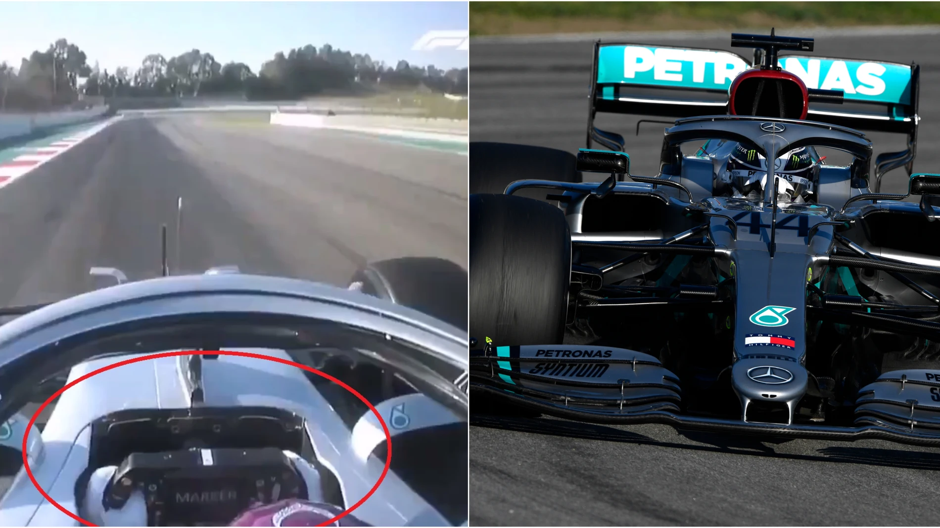 Lewis Hamilton, en los test de F1 en Montmeló Lewis Hamilton, en los test de F1 en Montmeló